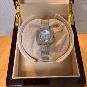 Vintage Softech Half Globe Metal Analog Watch, 27mm